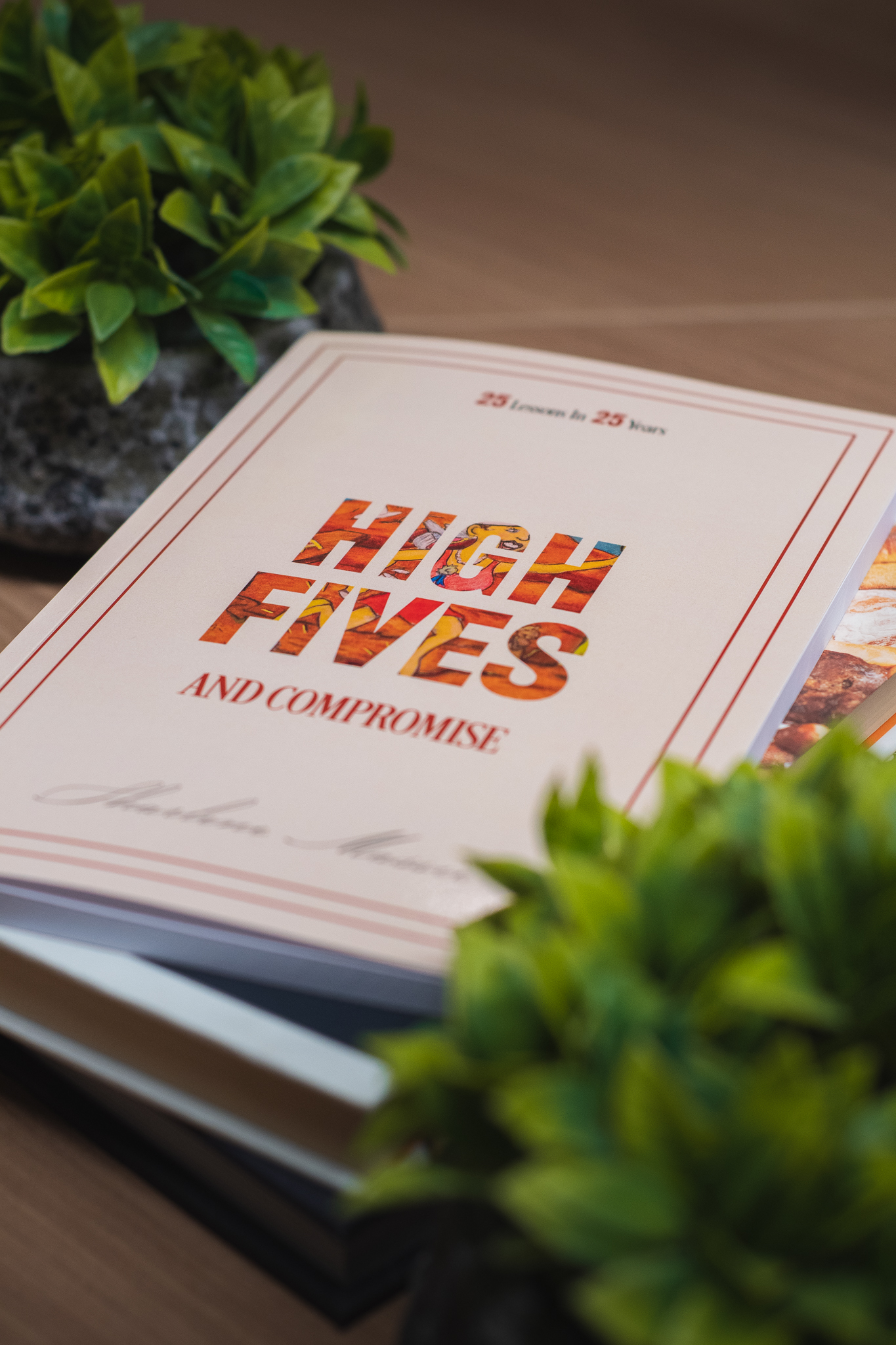Picture of Sharlene Massie's new book High Fives and Compromise
