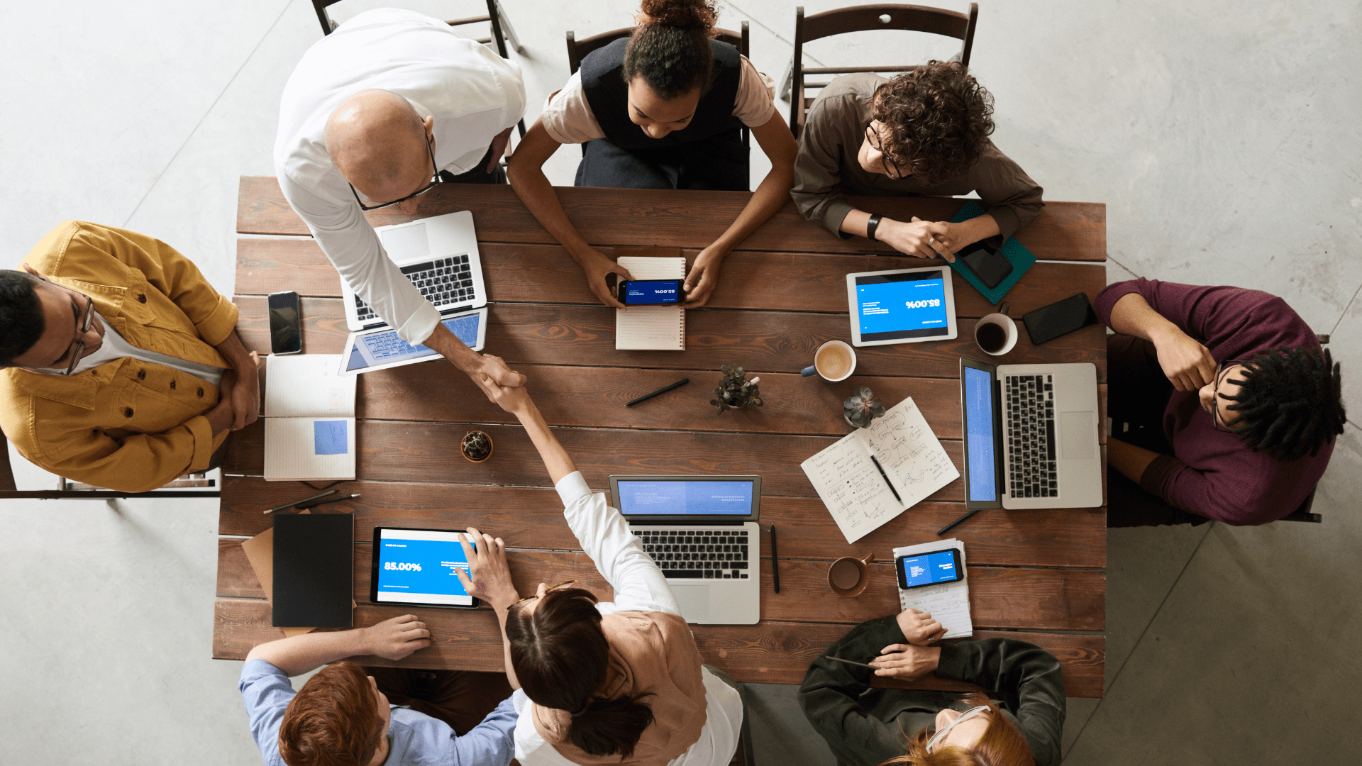 About Staffing team celebrating Canadian employment connections